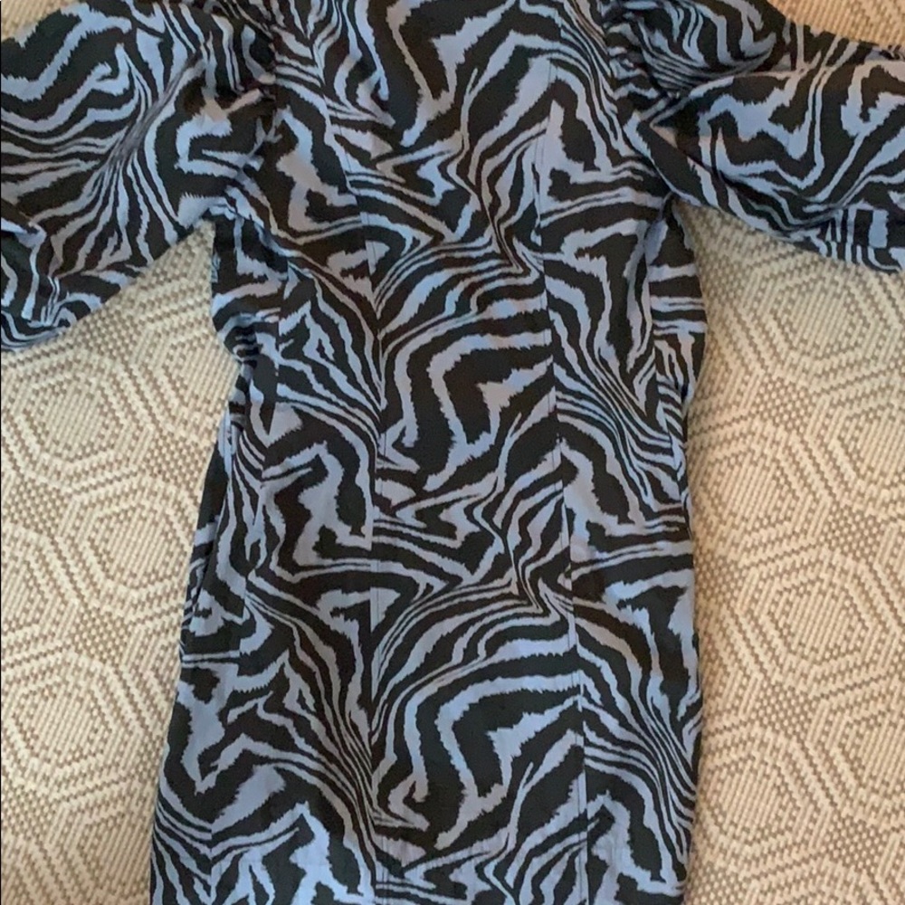 NWT Ganni Printed Poplin Dress - Picture 9 of 13